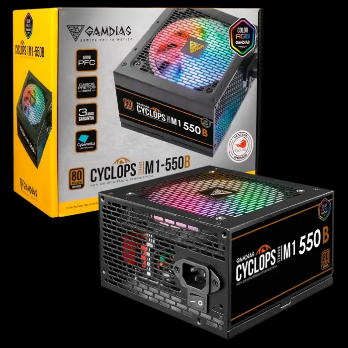 Fonte Gamdias Cyclops M1-550B