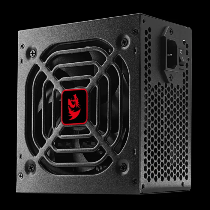 fonte-gamer-400-watts-80-plus-white-gc-ps012-imagem-3-fundo-preto Fonte Redragon RGPS 400W, 80 Plus White, PFC Ativo, GC-PS012 - SEM CABO - Imagem 2