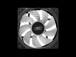 Kit 3 Fan Gamer DeepCool RF120, 3 Cores LED, PWM, Com Hub, 120mm - Imagem 2
