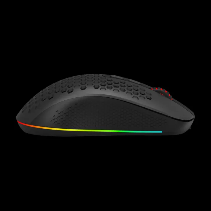 Mouse Redragon Hana Preto Rgb Usb/bt/wireless M694 - Imagem 5