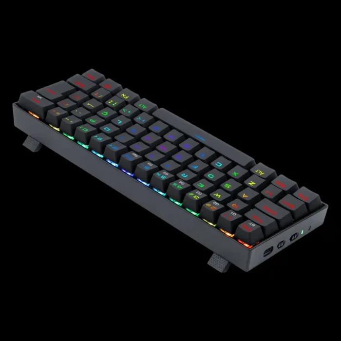 Teclado Redragon Draconic Pro RGB | Mecânico Brown ABNT2 | Sem Fio | SW Marrom | ABNT2 - Imagem 7