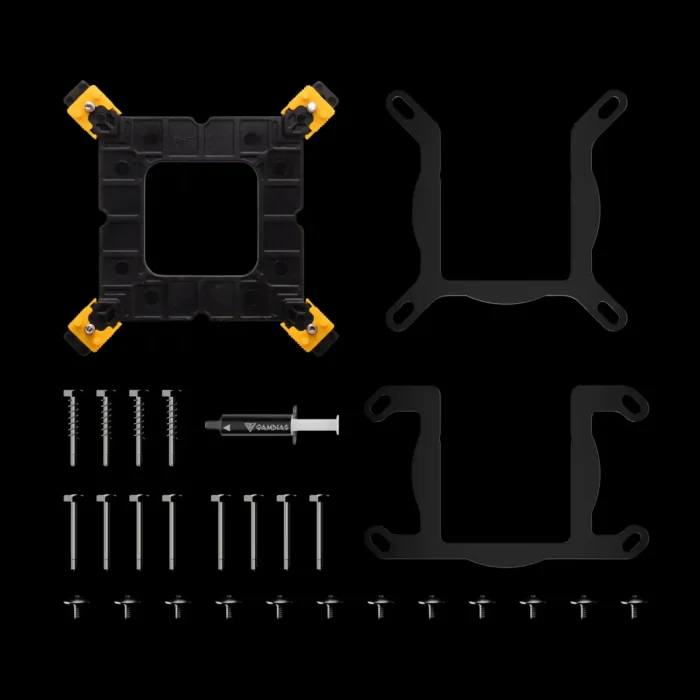 Water Cooler Gamdias Aura GL360 Lite Preto ARGB 360mm - Imagem 8