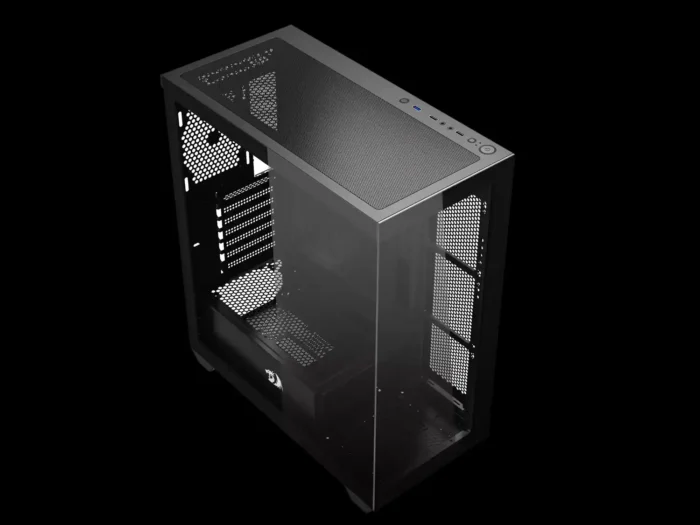 Gabinete Redragon Deflect Preto Mid Tower Vidro CA-609B - Imagem 4