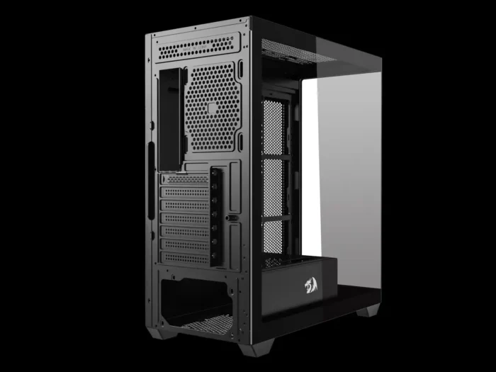Gabinete Redragon Deflect Preto Mid Tower Vidro CA-609B - Imagem 5
