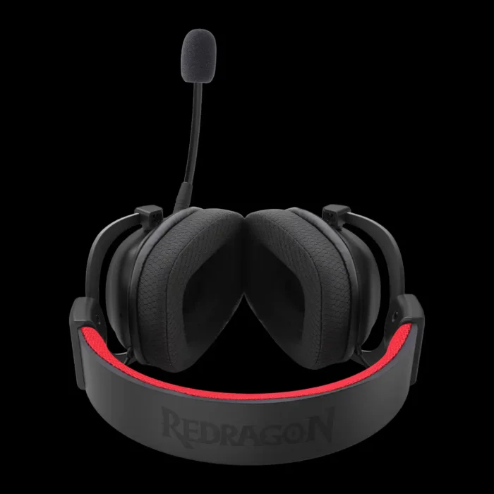 h510-lt-zeus-lite-preto-imagem-5-fundo-preto Headset Gamer Redragon Zeus Lite H510-LT P3 Preto - Imagem 5