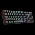 Teclado Mecânico Redragon Zed Pro K627P RGB Preto Sw Marrom - Imagem 3