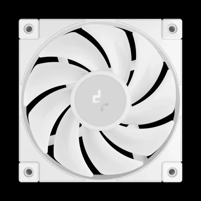 Kit com 3 Fans DeepCool FD12 ARGB Branco 120mm WHAPN3-G - Imagem 4