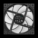 Kit com 3 Fans DeepCool FD12 ARGB Preto 120mm BKAPN3-G - Imagem 5