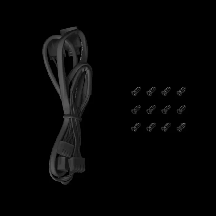 Kit com 3 Fans DeepCool FD12 ARGB Preto 120mm BKAPN3-G - Imagem 6