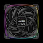 Kit 3 Fans 140mm Geometric Future Squama 2503B-14T ARGB Preto - Imagem 3