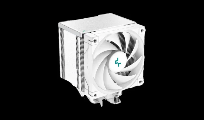 r-ak500-whnnmt-g-cooler-deepcool-ak500-wh-branco-modelo-r-ak500-whnnmt-g-imagem-10-fundo-preto Cooler DeepCool AK500 WH