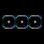 Kit 3 Fans ARGB Redragon By Lian-Li Uni Fan SL120 Preto Modular C/ Controladora - Imagem 4
