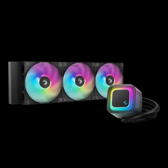 water-cooler-deepcool-le360-v2-rgb-preto-imagem-1-fundo-preto Water Cooler DeepCool Le360 V2 Preto
