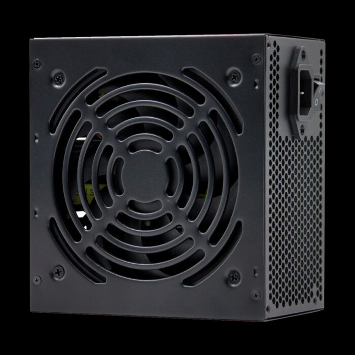 10 Fonte Bluecase 500W ATX PFC Bivolt Automático Preto Com Cabo - Imagem 2