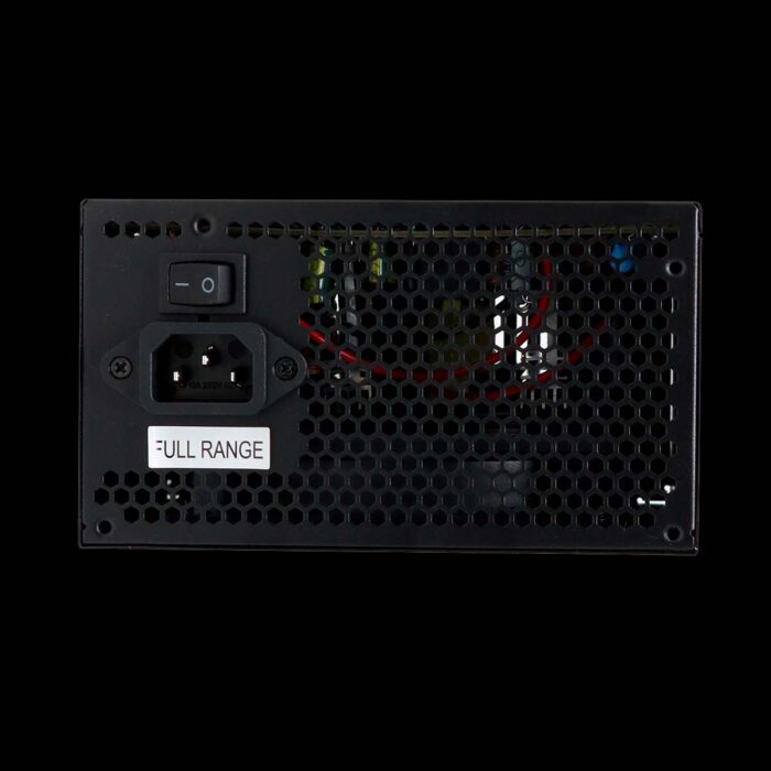 3 Fonte Bluecase 500W ATX PFC Bivolt Automático Preto Com Cabo - Imagem 5
