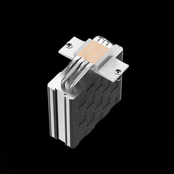 cooler-deepcool-ag400-preto-modelo-r-ag400-imagem-6-fundo-preto Air Cooler DeepCool AG400 Preto LED 6 Cores Fixas Rainbow - Imagem 6