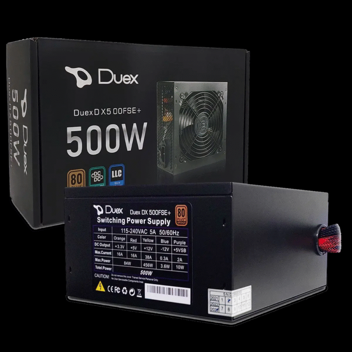duex-500w-bk2 Fonte Duex 500fse