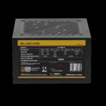 Fonte Bluecase 500W ATX 80 Plus Bronze Bivolt Preto Com Cabo - Imagem 3