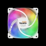 Kit 3 Fans 120mm Geometric Future Squama 2301W-1 ARGB Branco - Imagem 4