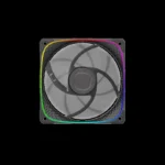 Fan 120mm Geometric Future Squama 2503B ARGB Preto (Unidade) - Imagem 4