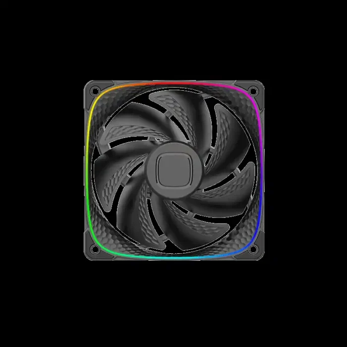 geo-s2503rb-1-squama-reverse-blade-2503b-rgb-preto-imagem-1-fundo-preto Fan 120mm Geometric Future Squama 2503R ARGB Reverse Blade