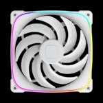 Kit 3 Fans 140mm Geometric Future Squama 2503W ARGB Branco - Imagem 3