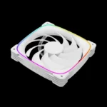 Kit 3 Fans 140mm Geometric Future Squama 2503W ARGB Branco - Imagem 5