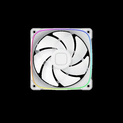 Kit 3 Fans 120mm Geometric Future Squama 2503W-3 ARGB Branco
