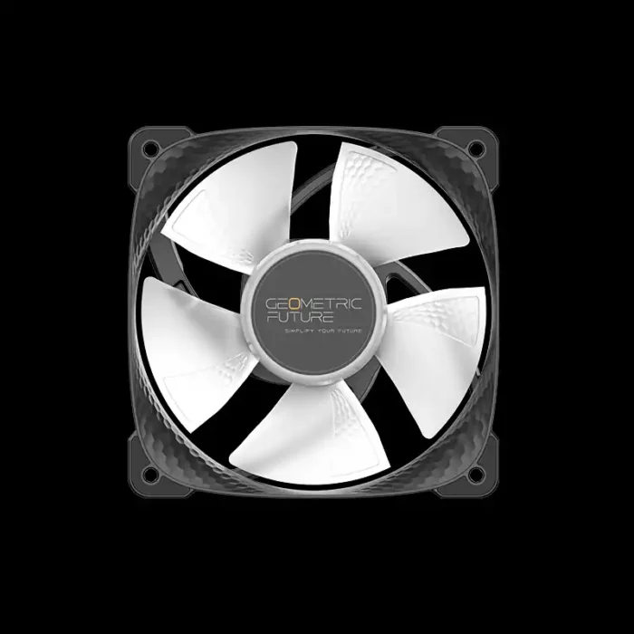 geo-s3805b-1-squama-3805b-rgb-preto-imagem-6-fundo-preto Fan 120mm Geometric Future Squama 3805 ARGB Preto - Imagem 6