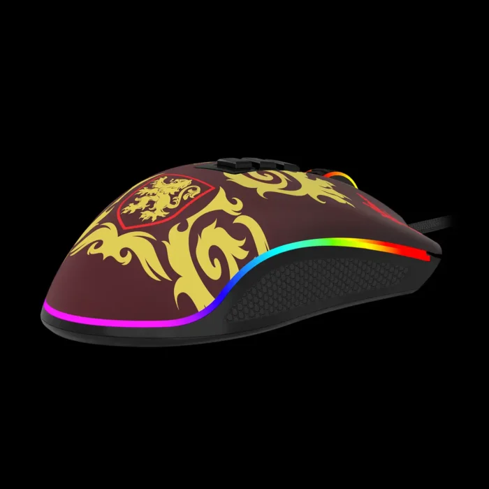 Mouse Gamer Redragon X Harry Potter Cobra RGB Gryffindor - Imagem 4