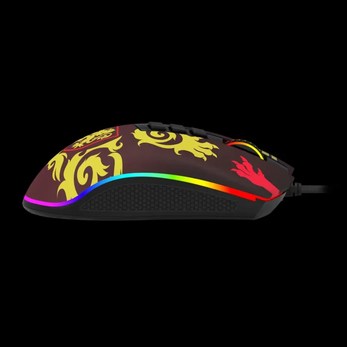 Mouse Gamer Redragon X Harry Potter Cobra RGB Gryffindor - Imagem 5
