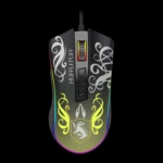 Mouse Gamer Redragon X Harry Potter Cobra RGB Hufflepuff