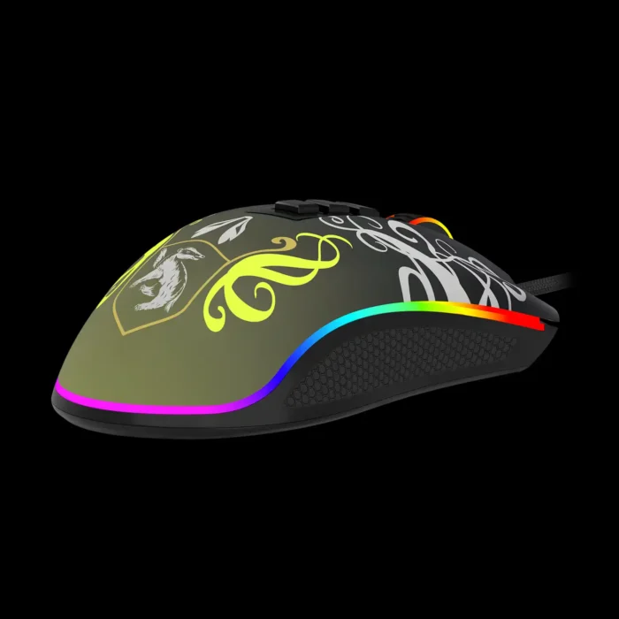 Mouse Gamer Redragon X Harry Potter Cobra RGB Hufflepuff - Imagem 5