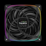 Fan 140mm Geometric Future Squama 2503B-14 ARGB Preto - Imagem 3