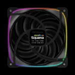Fan 140mm Geometric Future 2503R-14B Reverse ARGB Preto - Imagem 3