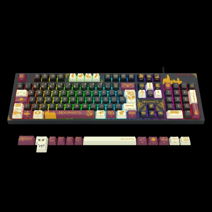 Teclado Mecânico Redragon Harry Potter Amsa Sw Marrom ABNT2 - Imagem 3