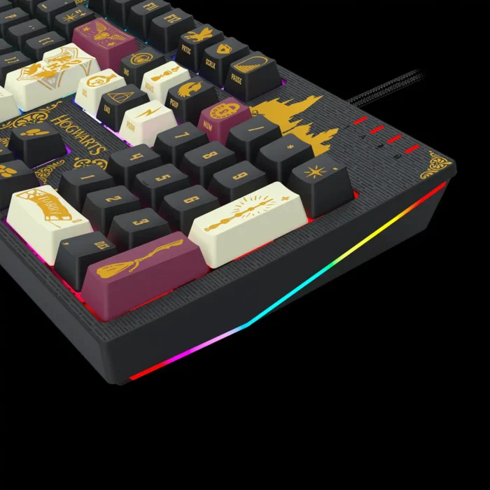 Teclado Mecânico Redragon Harry Potter Amsa Sw Marrom ABNT2 - Imagem 4
