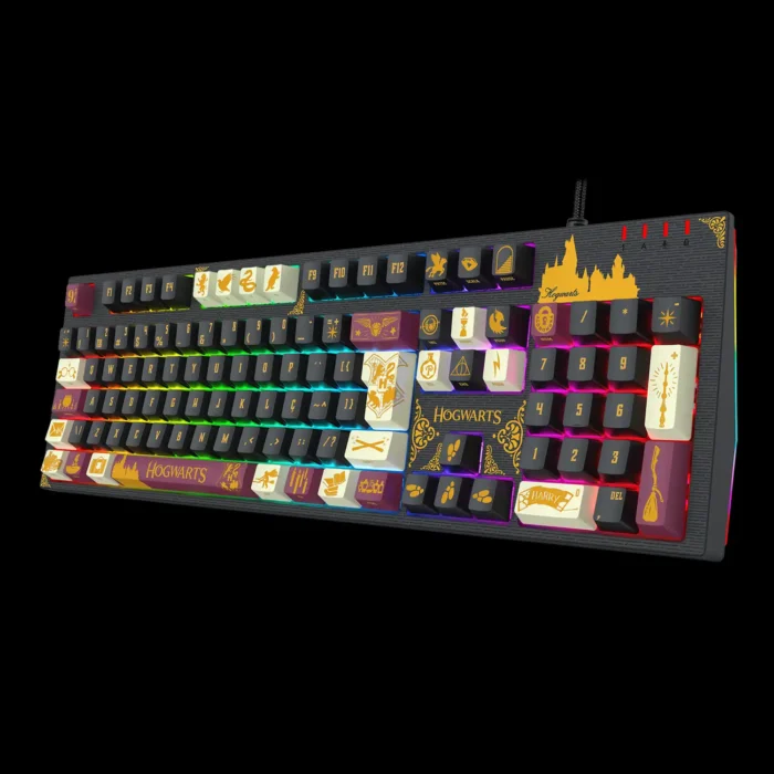 Teclado Mecânico Redragon Harry Potter Amsa Sw Marrom ABNT2 - Imagem 6