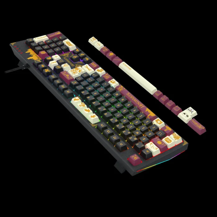 Teclado Mecânico Redragon Harry Potter Amsa Sw Marrom ABNT2 - Imagem 8
