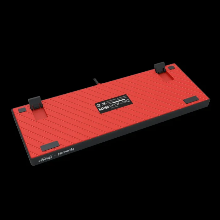 Teclado Gamer Redragon Flamengo Nation TKL Switch Marrom - Imagem 6