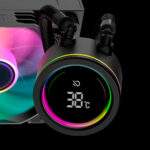 Water Cooler Duex Vision Display 360mm ARGB 250W DXW-C360 - Imagem 2