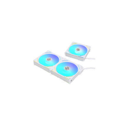 Kit 3 Fans Lian Li UNI FAN Branco