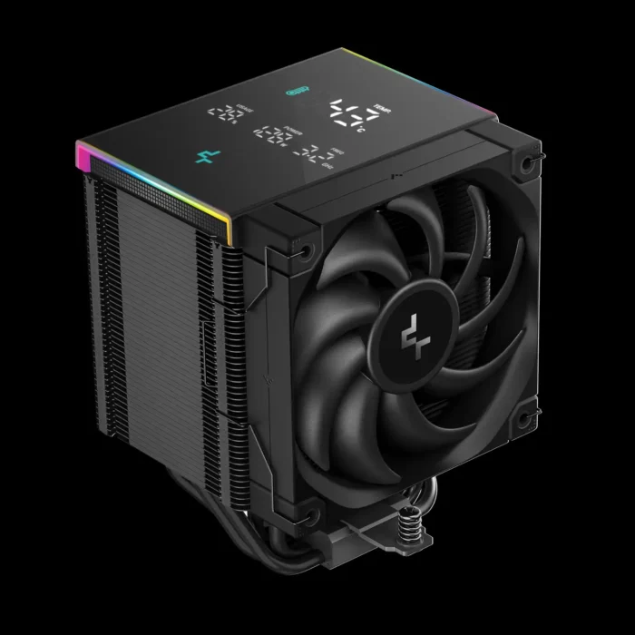 ak500-digital-pro-preto-imagem-1-fundo-preto Air Cooler DeepCool AK500 Digital Pro Series Preto AMD INTEL - Imagem 2