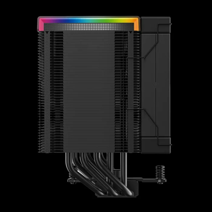 ak500-digital-pro-preto-imagem-5-fundo-preto Air Cooler DeepCool AK500 Digital Pro Series Preto AMD INTEL - Imagem 5