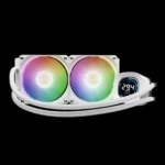 Water Cooler Gamdias Aura GL240 Digital ARGB Branco 240mm - Imagem 7