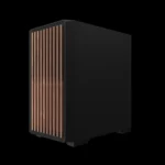 Gabinete Gamer Bluecase BG-060 EKO Preto Frente em Madeira - Imagem 7