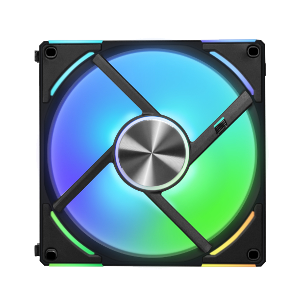 c4626a765fc42e57d7a6fbcb17311d61.png Fan Lian Li UNI FAN AL120 V2 RGB 120mm Preto UF-AL120V2-1B - Imagem 2