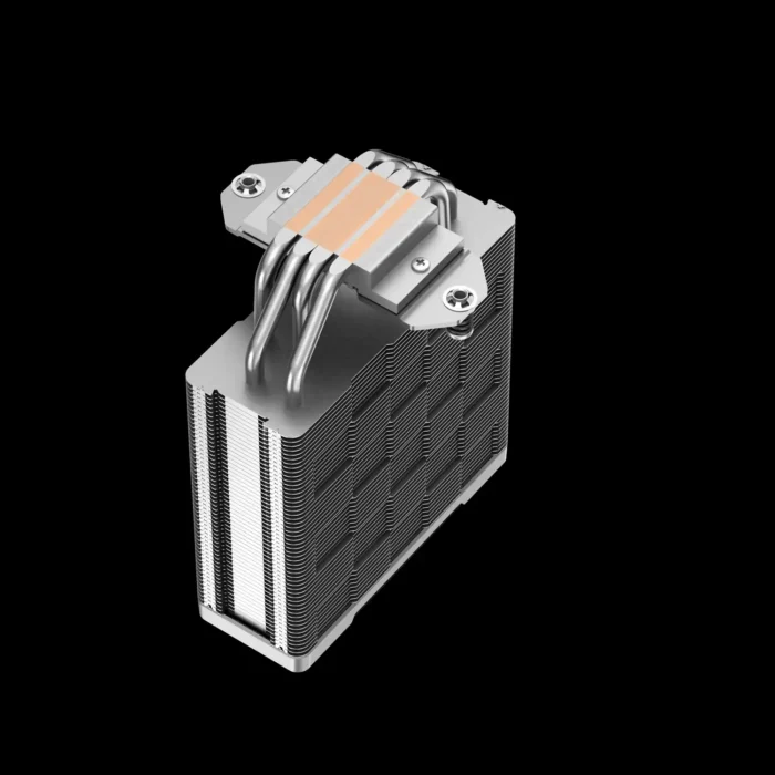 cooler-deepcool-ak400-r-ak400-bknnmn-g-1-imagem-6-fundo-preto Air Cooler DeepCool AK400 4 Heatpipes 120mm Preto  AMD/Intel - Imagem 6