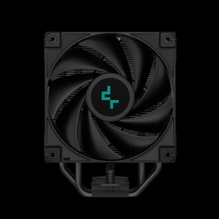 cooler-deepcool-ak400-zero-dark-preto-modelo-r-ak400-bknnmn-g-2-imagem-5-fundo-preto Air Cooler DeepCool AK400 Zero Dark Preto 4 Heatpipes 120mm - Imagem 5