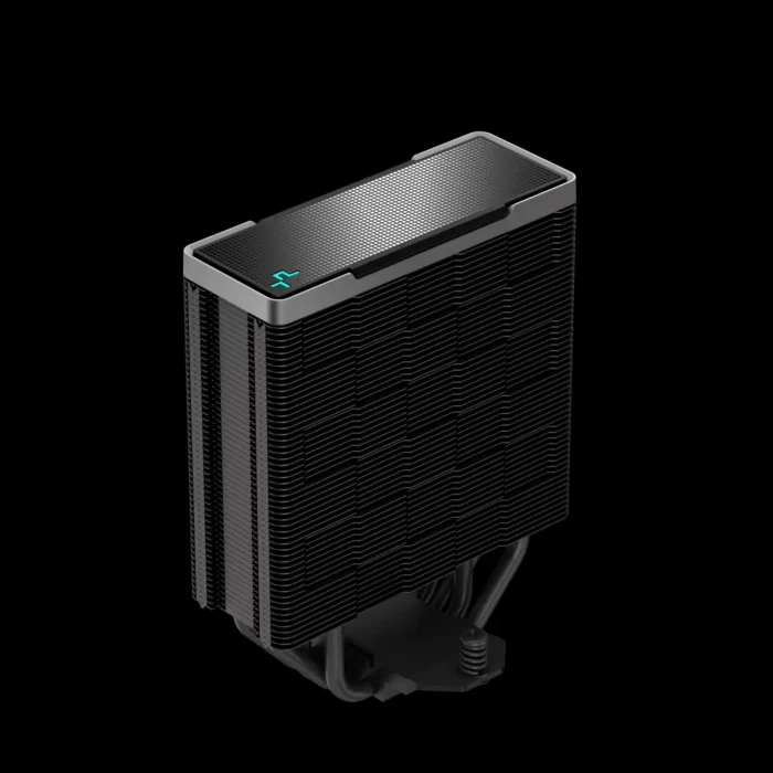 cooler-deepcool-ak400-zero-dark-preto-modelo-r-ak400-bknnmn-g-2-imagem-7-fundo-preto Air Cooler DeepCool AK400 Zero Dark Preto 4 Heatpipes 120mm - Imagem 7
